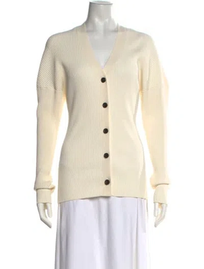 Pre-owned A.l.c V-neck Sweater In Neutrals