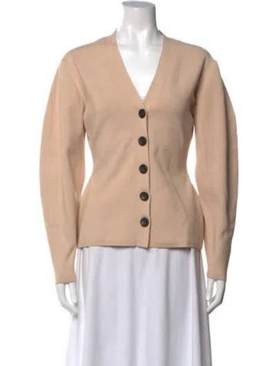 Pre-owned A.l.c V-neck Sweater In Neutrals