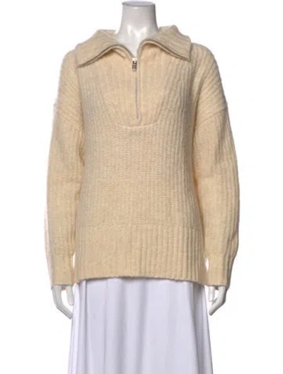 Pre-owned A.l.c V-neck Sweater In Neutrals