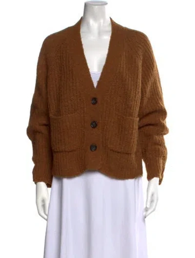 Pre-owned A.l.c V-neck Sweater In Neutrals