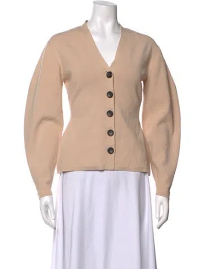 Pre-owned A.l.c V-neck Sweater In Neutrals