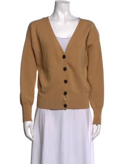 Pre-owned A.l.c V-neck Sweater In Neutrals