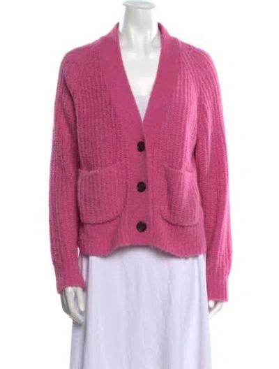 Pre-owned A.l.c V-neck Sweater In Pink