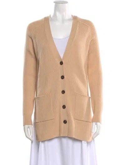 Pre-owned A.l.c V-neck Sweater W/ Tags In Neutral
