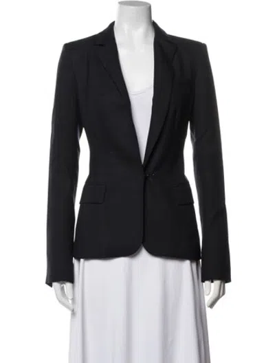 Pre-owned A.l.c Water Snake Blazer In Black