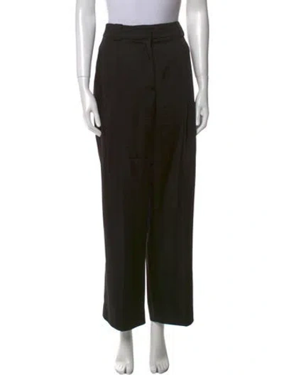 Pre-owned A.l.c Wide Leg Pants In Black