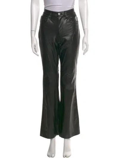 Pre-owned A.l.c Wide Leg Pants In Black