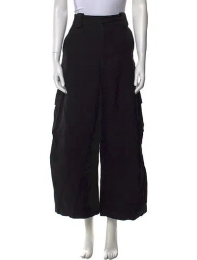 Pre-owned A.l.c Wide Leg Pants In Black