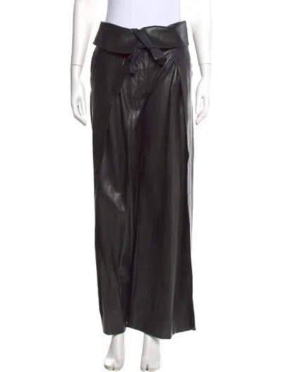 Pre-owned A.l.c Wide Leg Pants In Black