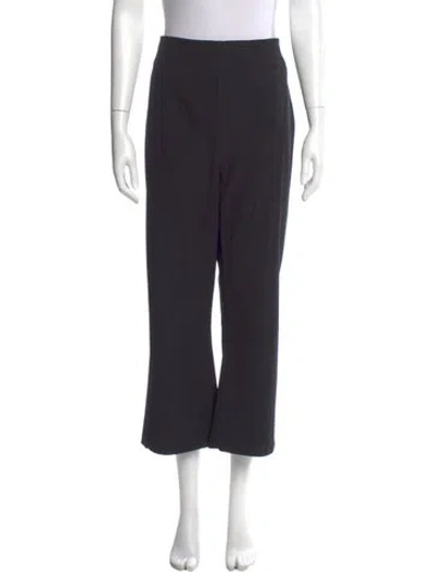 Pre-owned A.l.c Wide Leg Pants In Black