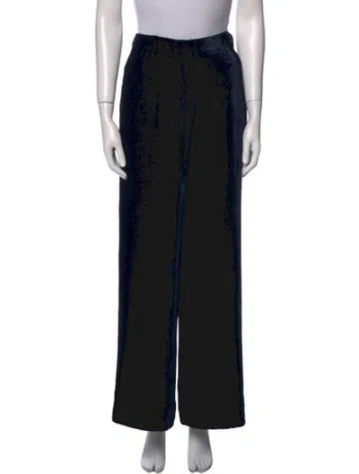 Pre-owned A.l.c Wide Leg Pants In Black