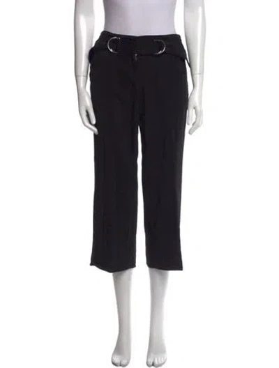 Pre-owned A.l.c Wide Leg Pants In Black