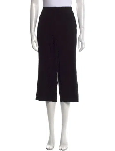 Pre-owned A.l.c Wide Leg Pants In Black