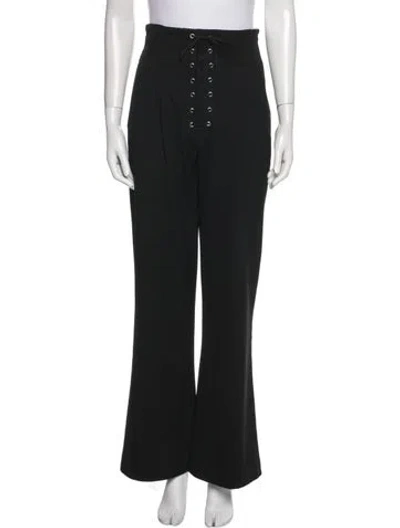 Pre-owned A.l.c Wide Leg Pants In Black
