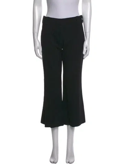 Pre-owned A.l.c Wide Leg Pants In Black