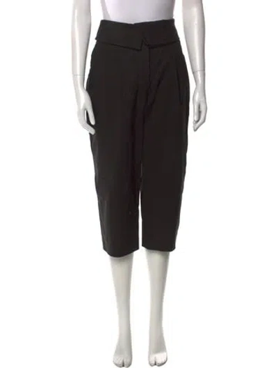 Pre-owned A.l.c Wide Leg Pants In Black