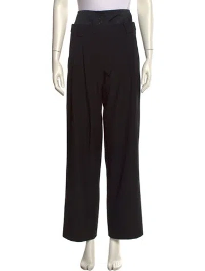 Pre-owned A.l.c Wide Leg Pants In Black