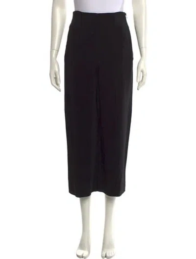 Pre-owned A.l.c Wide Leg Pants In Black