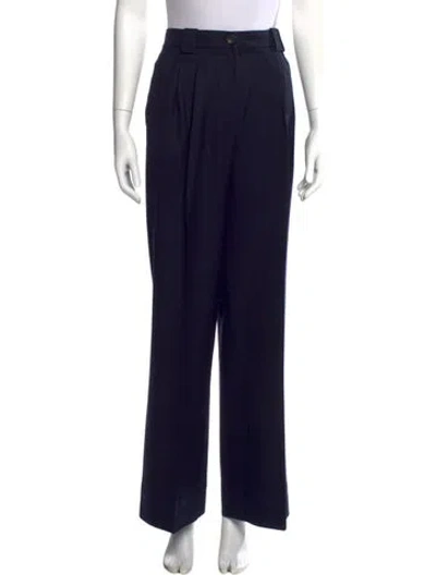 Pre-owned A.l.c Wide Leg Pants In Black