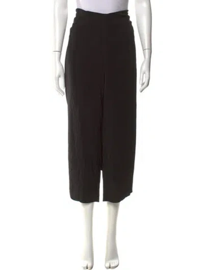 Pre-owned A.l.c Wide Leg Pants In Black