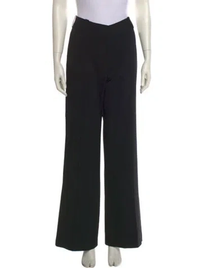 Pre-owned A.l.c Wide Leg Pants In Black