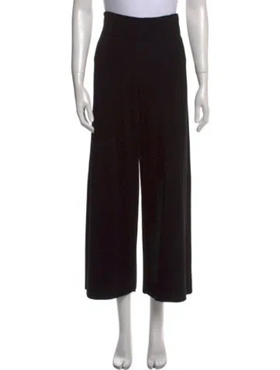 Pre-owned A.l.c Wide Leg Pants In Black