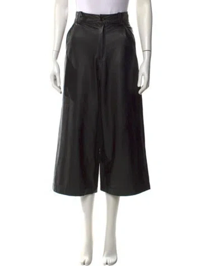 Pre-owned A.l.c Wide Leg Pants In Black