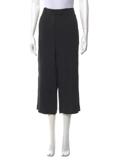 Pre-owned A.l.c Wide Leg Pants In Black