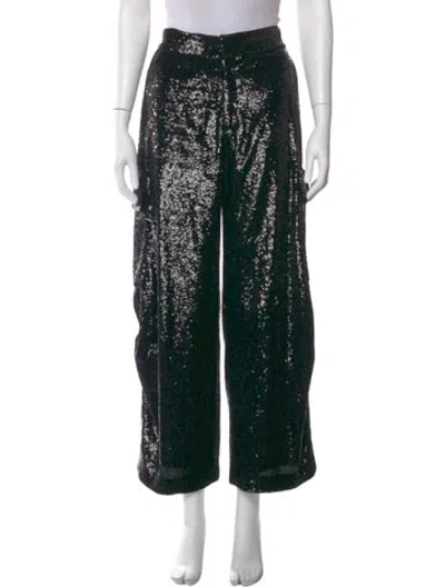 Pre-owned A.l.c Wide Leg Pants In Black