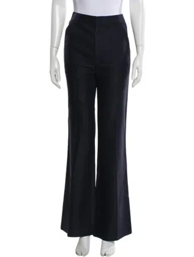 Pre-owned A.l.c Wide Leg Pants In Black