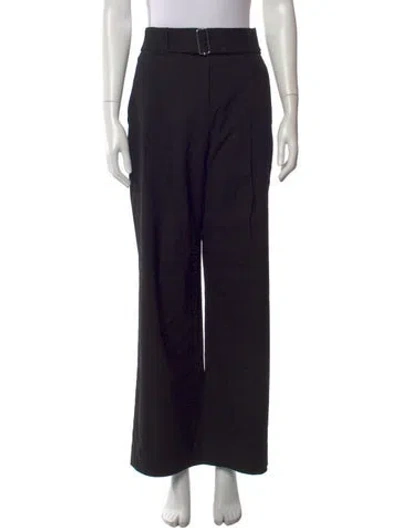 Pre-owned A.l.c Wide Leg Pants In Black
