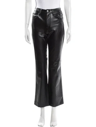 Pre-owned A.l.c Wide Leg Pants In Black