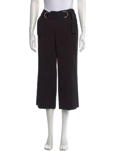 Pre-owned A.l.c Wide Leg Pants In Black