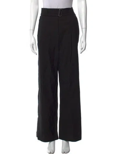Pre-owned A.l.c Wide Leg Pants In Black