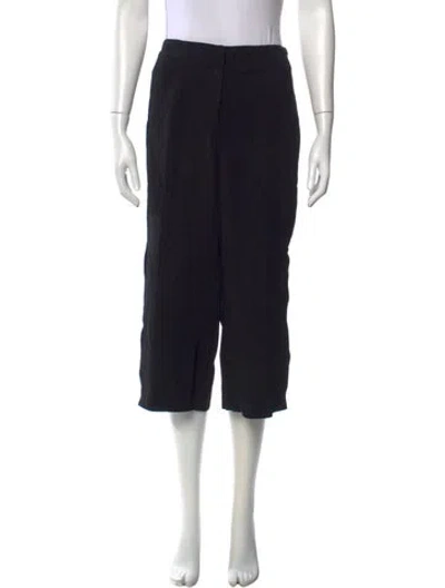 Pre-owned A.l.c Wide Leg Pants In Black