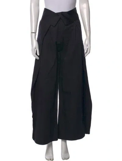 Pre-owned A.l.c Wide Leg Pants In Black