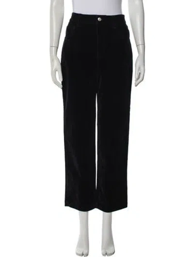 Pre-owned A.l.c Wide Leg Pants In Black