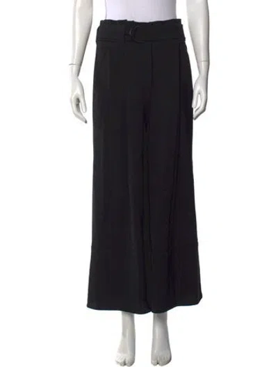 Pre-owned A.l.c Wide Leg Pants In Black
