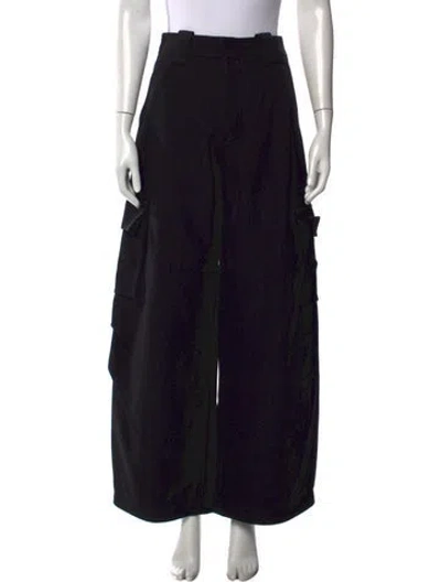 Pre-owned A.l.c Wide Leg Pants In Black