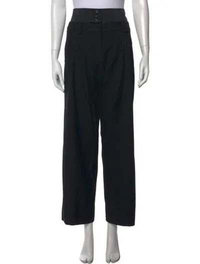 Pre-owned A.l.c Wide Leg Pants In Black