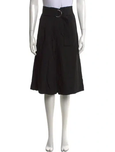Pre-owned A.l.c Wide Leg Pants In Black