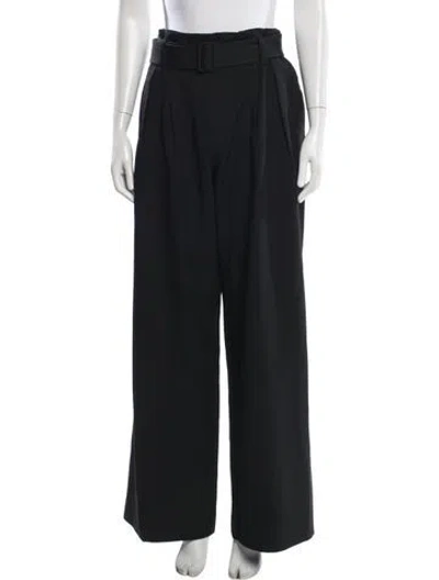Pre-owned A.l.c Wide Leg Pants In Black
