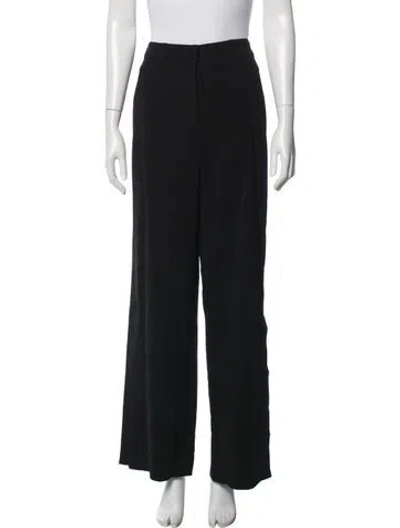 Pre-owned A.l.c Wide Leg Pants In Black