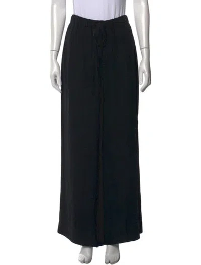 Pre-owned A.l.c Wide Leg Pants In Black