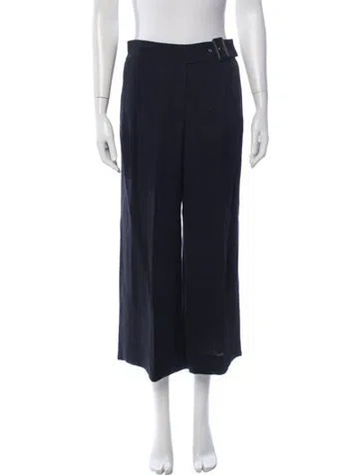 Pre-owned A.l.c Wide Leg Pants In Black