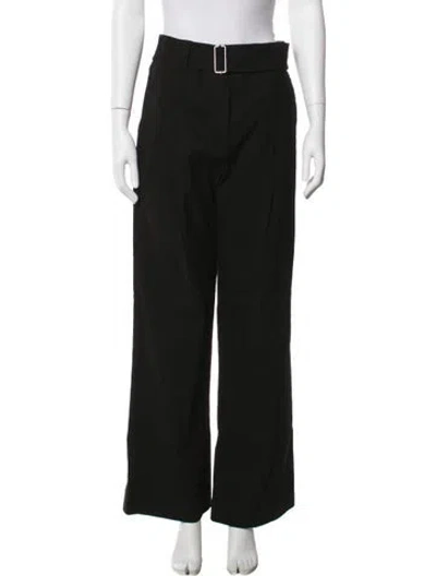 Pre-owned A.l.c Wide Leg Pants In Black