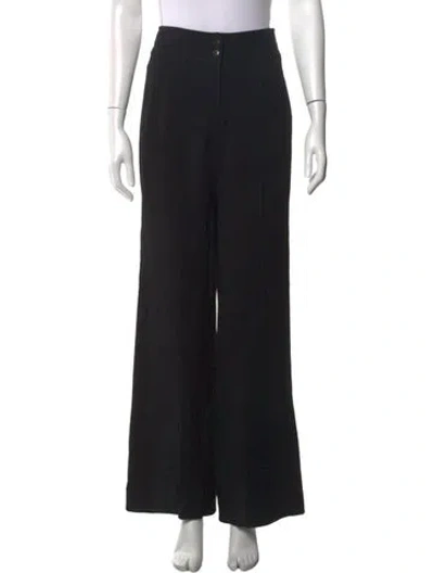 Pre-owned A.l.c Wide Leg Pants In Black