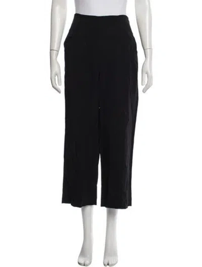 Pre-owned A.l.c Wide Leg Pants In Black