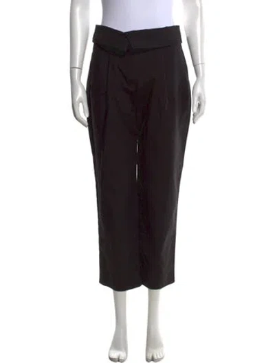 Pre-owned A.l.c Wide Leg Pants In Black