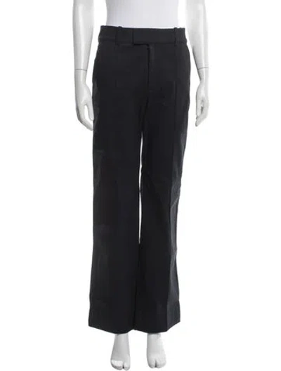 Pre-owned A.l.c Wide Leg Pants In Black